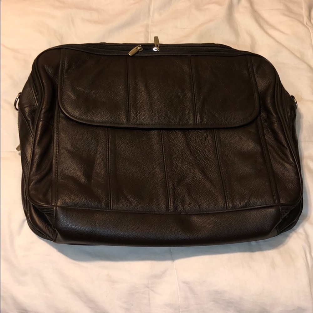 Brand new never used leather bag!